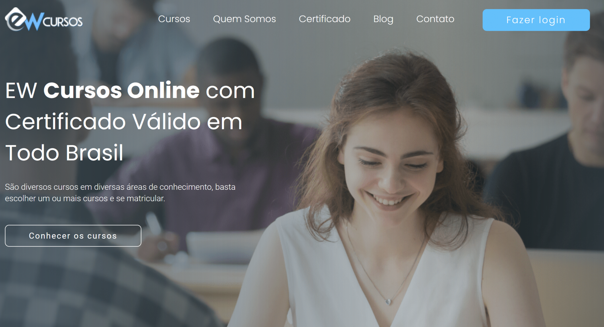 Os melhores cursos online gratuitos da EW Cursos para seu sucesso profissional